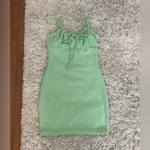 pastel green princess polly dress